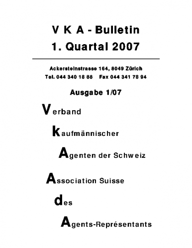 Ausgabe 2007/01